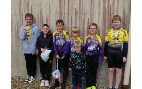 Course route à Lindebeuf pour l'école de vélo
